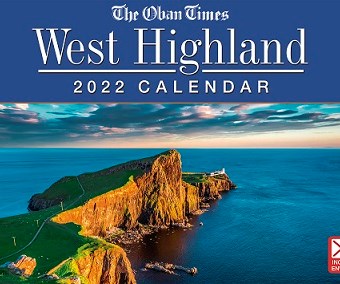 The Oban Times West Highland Calendar 2022 front cover